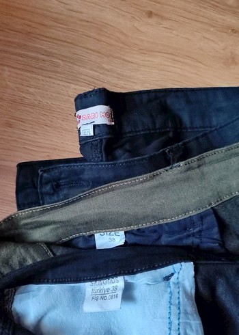 Kemer Detaylı Hamile Kot Pantolon 3 adet aynı fiyattır - Görsel 4