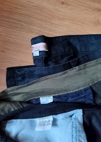 Kemer Detaylı Hamile Kot Pantolon 3 adet aynı fiyattır - Görsel 3