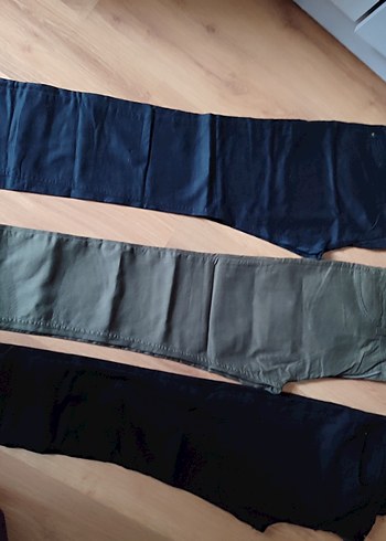 Kemer Detaylı Hamile Kot Pantolon 3 adet aynı fiyattır - Görsel 2