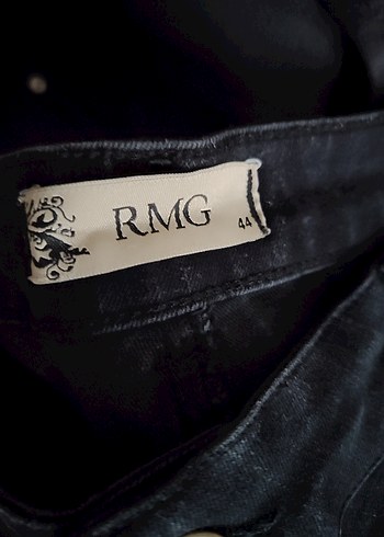 Düğmeli Siyah Kadın Kot Pantolon - Görsel 5