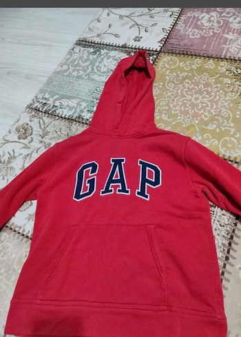 Gap Kirmizi Gap Kapusonlu Sweatshirt