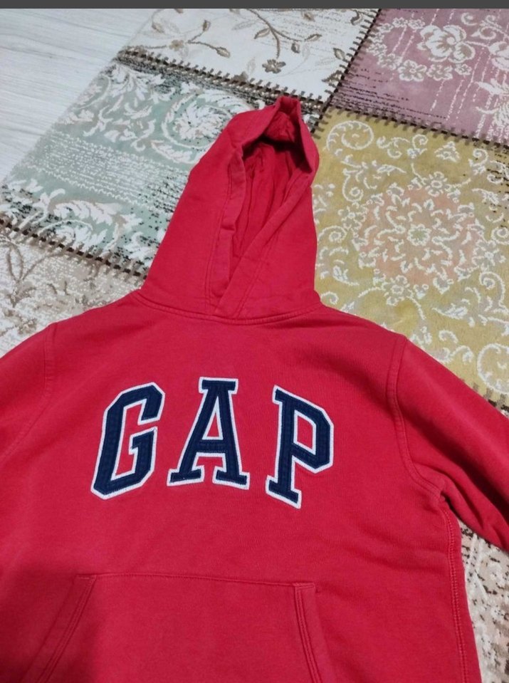 Kırmızı GAP Kapüşonlu Sweatshirt — görsel 2/5