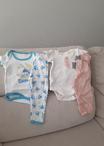 Bebek Kısa Kollu Takım