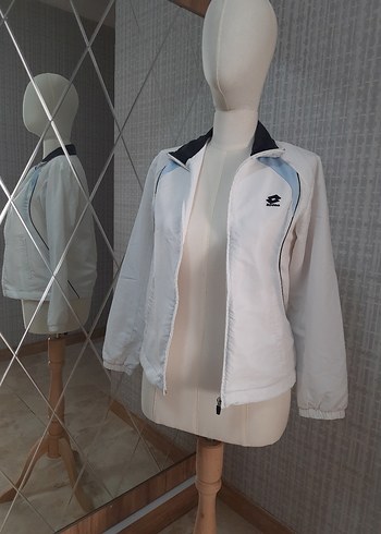 Lacivert Mavi Beyaz Kadın Spor Ceket