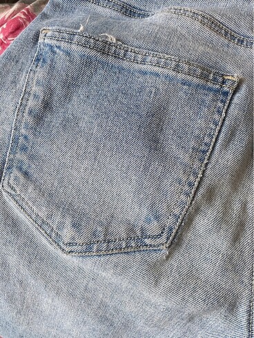 26 Beden mavi Renk mom jean