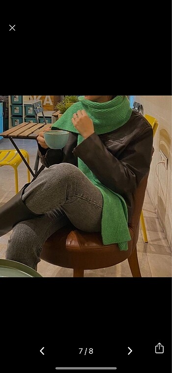 H&M deri ceket