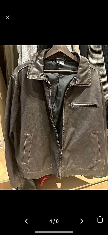 H&M H&M deri ceket