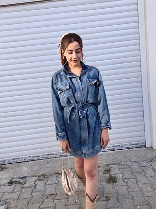 River island denim elbise