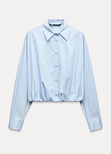 Zara Zara Poplin Gömlek