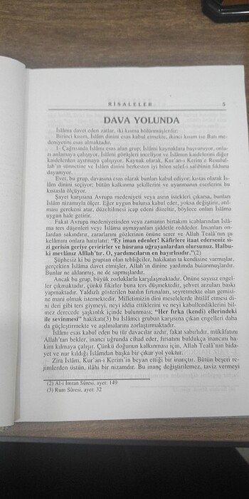 Beden Risaleler hasan el benna birinci ve dördüncü cild