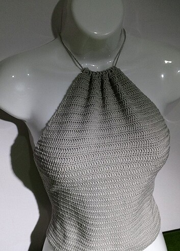 Bershka Örgü Crop