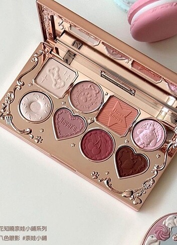 FLOWER KNOWS NEVER'S SHOP COLLECTION 8-COLOR EYESHADOW PALETTE