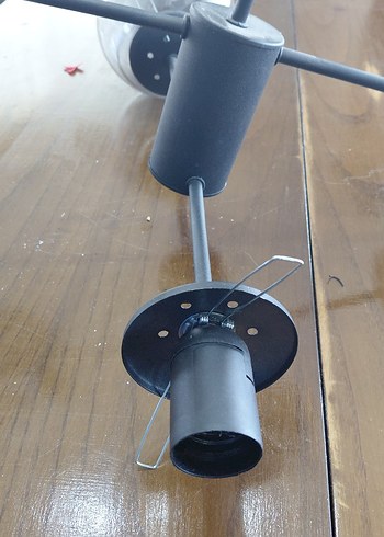 Metal Abajur Aparatı avize