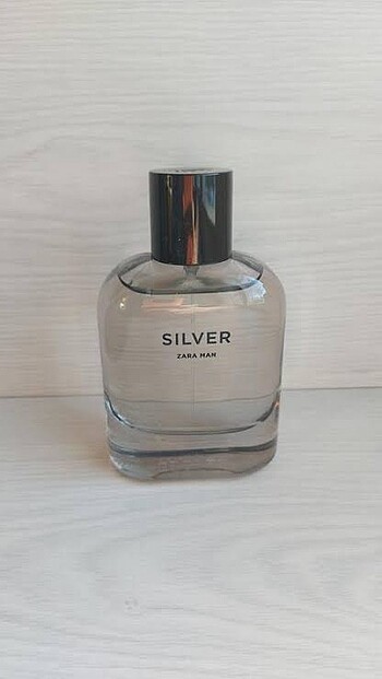 Zara silver man 80 ml erkek parfümü