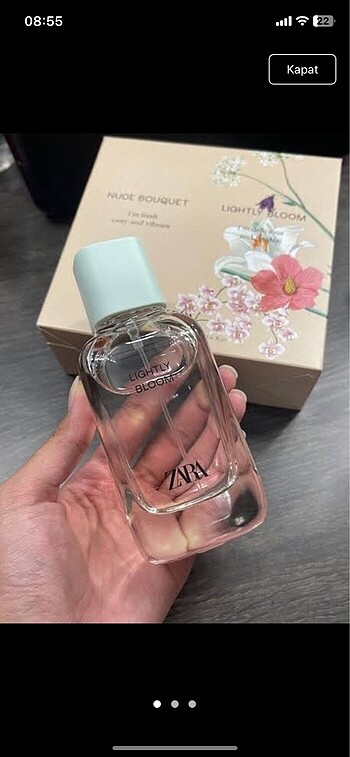 Zara parfüm ve mango cüzdan