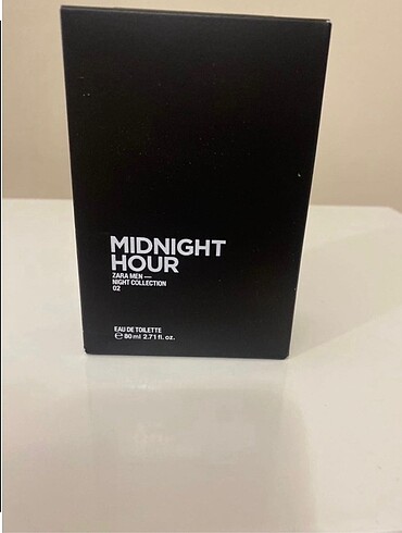 Zara midnight hour erkek parfümü 80 ml