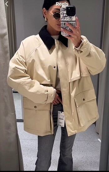 Zara yeni sezon kontrast ceket