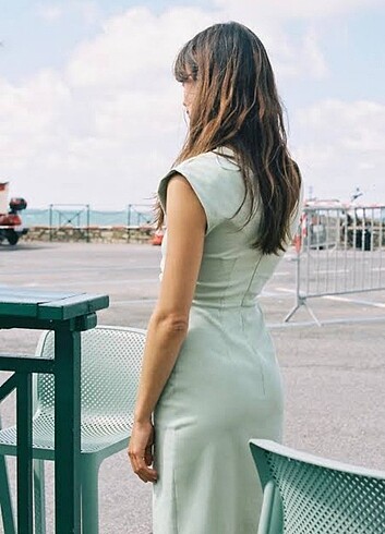 Zara Zara yeni sezon drapeli elbise