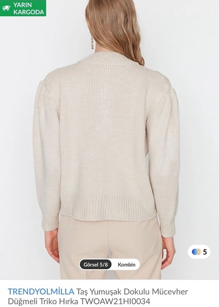 Kazak ceket - Görsel 2