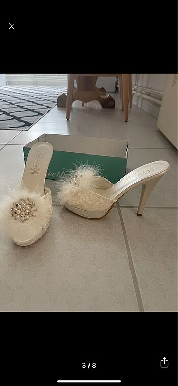 Süslü terlik - Görsel 3