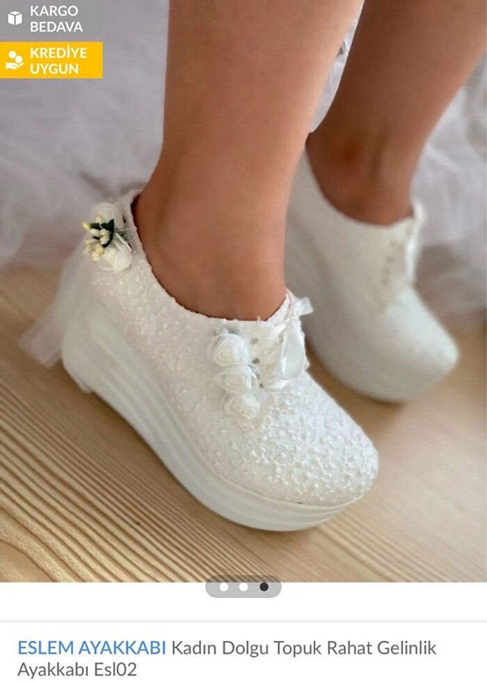 Gelin ayakkabısı - Görsel 2