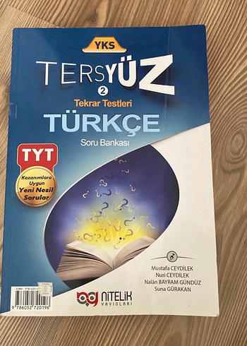  YKS Tersyüz Türkçe Konu Testleri Soru Bankası