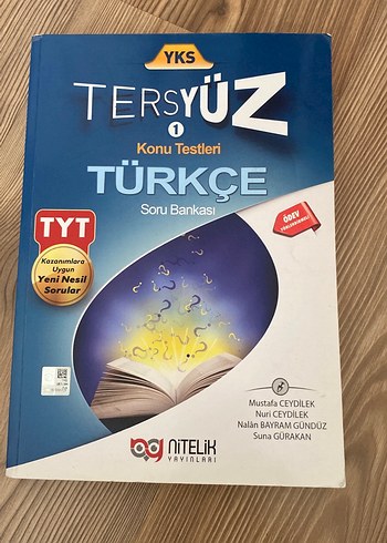 YKS Tersyüz Türkçe Konu Testleri Soru Bankası
