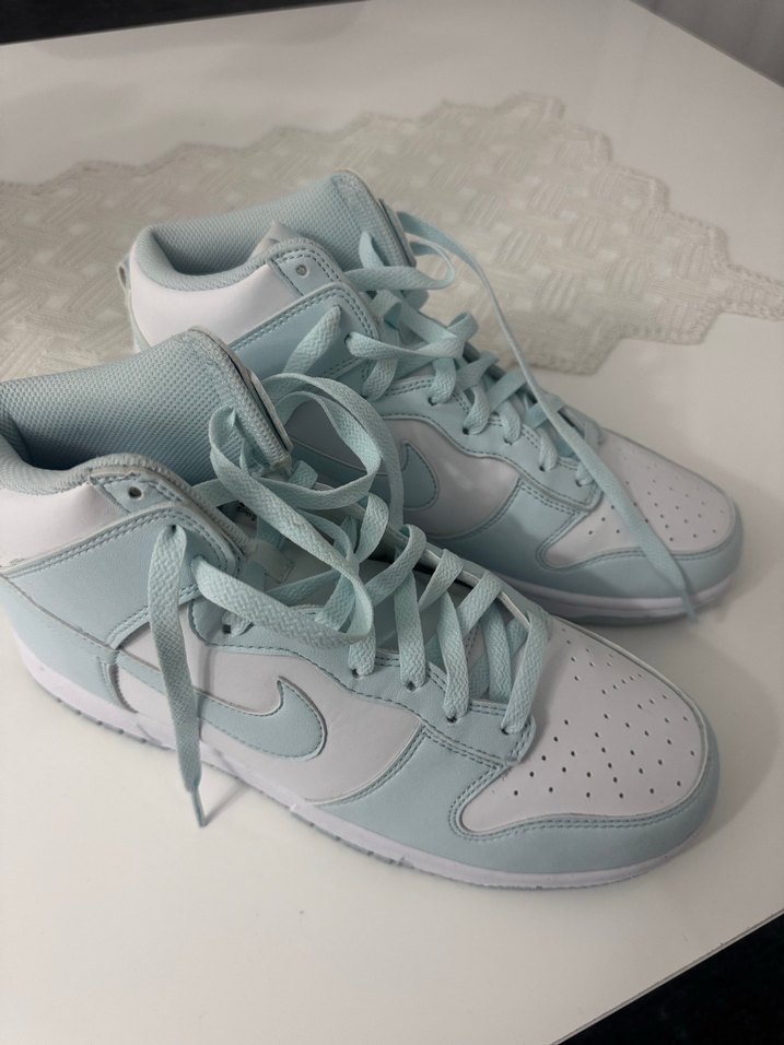 Mavi Pastel Bağcıklı  Spor Ayakkabı - Görsel 2