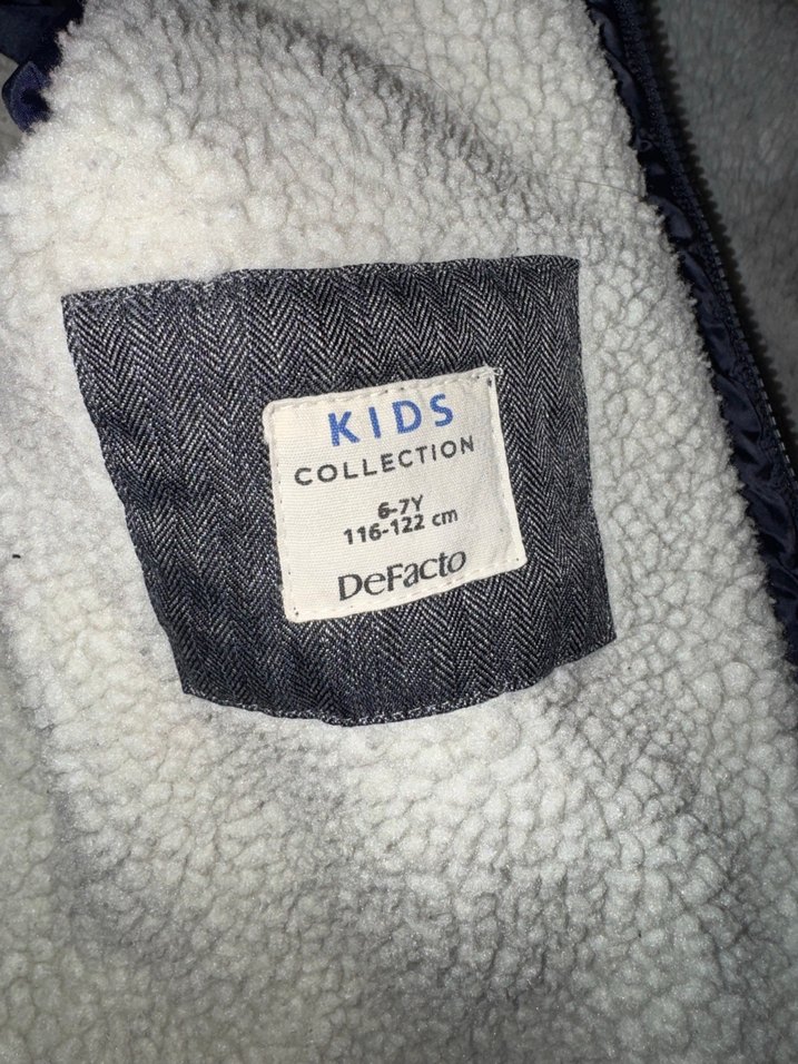 Gri Fermuarlı Erkek Çocuk Mont - Görsel 2