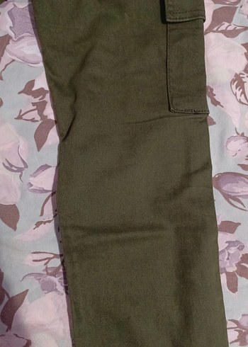 s Beden Koyu Yeşil Kapri Pantolon Small S Beden