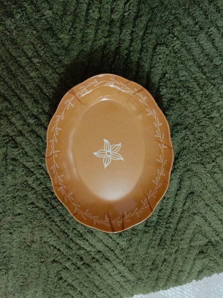 3 Adet Melamin Tabak - Görsel 4