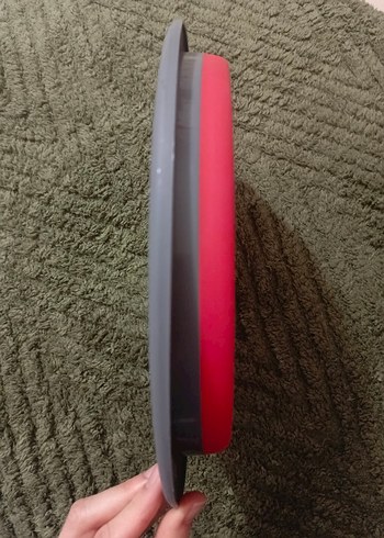 Kırmızı Katlanabilir Süzgeç - Görsel 2