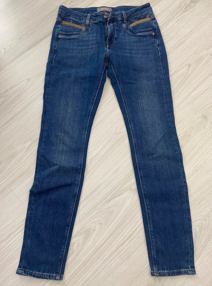 Koyu Mavi Denim Mos Mosh Marka Jean — görsel 2/4