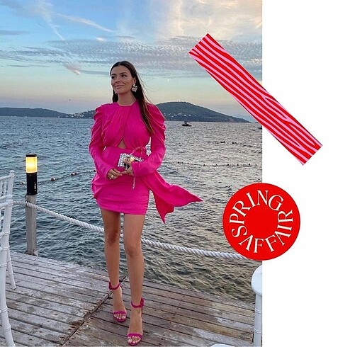 Spring Affair Kısa Elbise