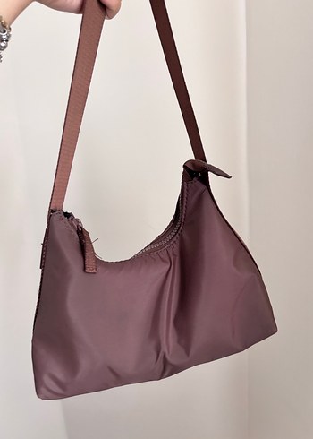 Kahverengi Minimalist Kadın Omuz Çantası
