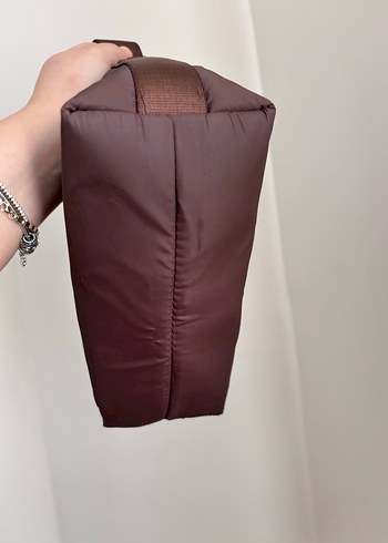 Pull and Bear Kahverengi Minimalist Kadın Omuz Çantası