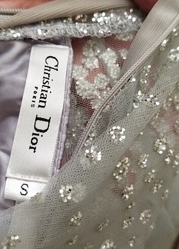s Beden gri Renk Christian Dior Prenses Elbisesi