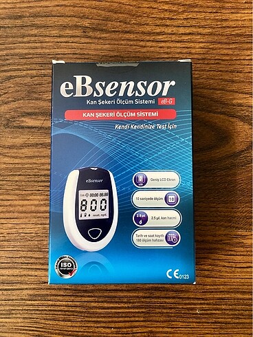 Eb sensor şeker ölçüm cihazı