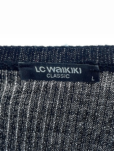 l Beden siyah Renk LC Waikiki Hırka %70 İndirimli.