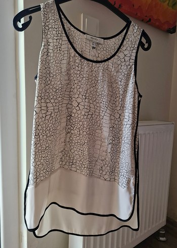 Desenli Uzun İnce Askılı Hamile Bluzu - Görsel 4