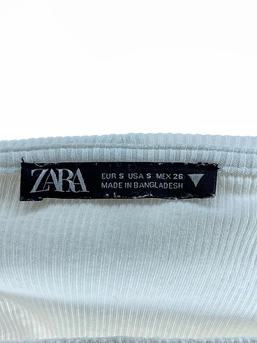 s Beden beyaz Renk Zara Bluz %70 İndirimli.