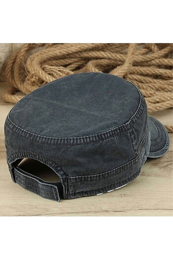 Beden gri Renk Castro Unisex (Kadın & Erkek) Şapka
