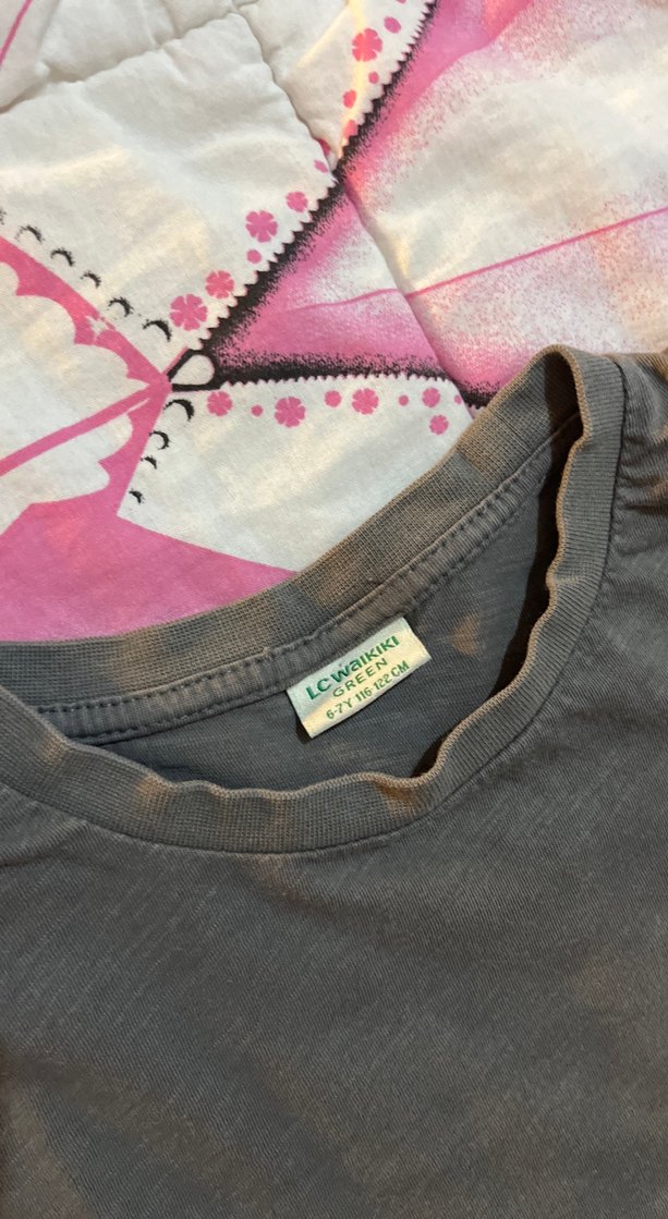 Erkek çocuk için Kahverengi Baskılı Kısa Kollu Tişört - Görsel 2