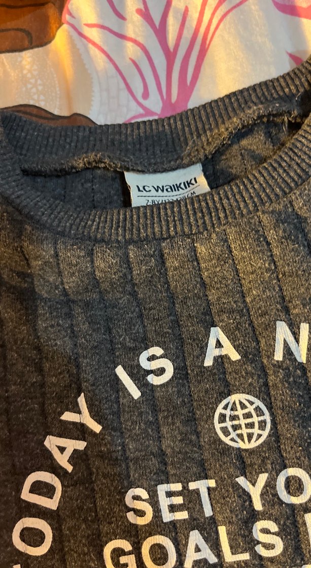 Erkek çocuk Örgü Uzun Kollu Sweatshirt - Görsel 2