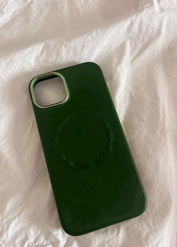 Bohem Tarz Koyu Yeşil Telefon Kılıfı