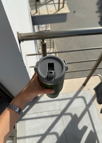 Stanley Koyu Yeşil/Haki Termos (lütfen açıklamayı okuyunuz) - Görsel 4