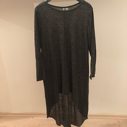 h&m marka gri tunik