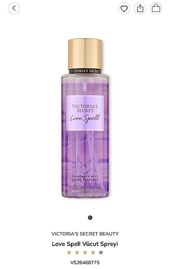 Victoria s Secret Victoria Secret Vücut Spreyi