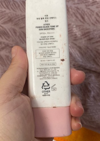 Missha A'pieu Power Block Tonlandırıcı Güneş Kremi SPF 50+