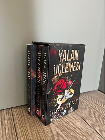 Yalan üçlemesi (kutulu) Rina Kent yalanın yemini yalanın cazibes